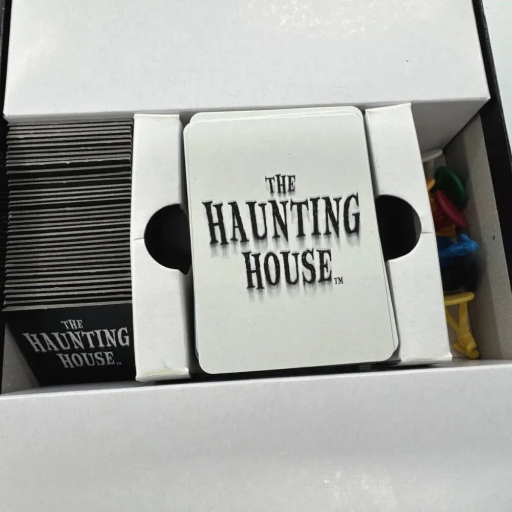 The Haunting House Board Game with 2nd Story Addition Lot Twilight Creation 2004